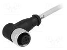 Plug; M12; PIN: 3; female; A code-DeviceNet / CANopen; 10m; cables HARTING