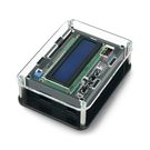 Case for Arduino Uno with LCD Keypad Shield v1.1 - black-transparent