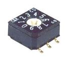 ROTARY CODED SWITCH, BCD, 8POS, SMD