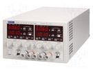 Power supply: laboratory; switched-mode,multi-channel; 0÷60VDC AIM-TTI
