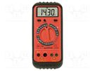 LCR meter; LCD; 3,5 digit (1999); 1mA@3V; Continuity test: <30Ω BEHA-AMPROBE