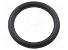 O-ring gasket; NBR rubber; Thk: 1.5mm; Øint: 9mm; M12; black LAPP