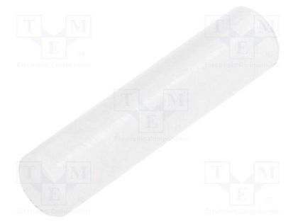 Spacer sleeve; LED; Øout: 4mm; ØLED: 3mm; L: 19mm; natural; UL94V-2 FIX&FASTEN FIX-LEDS-19