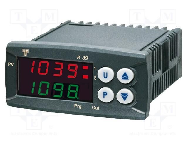 Module: regulator; temperature; SPDT; OUT 2: SPDT; on panel; 24VDC ASCON TECNOLOGIC K39P-LCRR