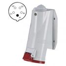 Socket 5P 16A/400, IP44, wall-mounted, SCAME