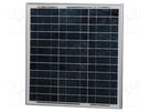 Photovoltaic cell; polycrystalline silicon; 680x353x25mm; 30W GREEN POWER