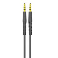 AUX cable mini jack 3.5mm to mini jack 3.5mm Budi, 1.2m (black), Budi