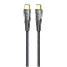 Cable USB-C to USB Budi 217TT, 65W, 1.5m (black), Budi
