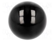 Ball knob; Ø: 40mm; Int.thread: M10; 15mm ELESA+GANTER