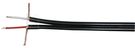 Cable 2x0.14mm², shielded, black