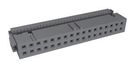 CONNECTOR, RCPT, 34POS, 2ROW, 2.54MM