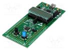 Dev.kit: STM8; STM8L152C6T6; pin strips,USB B mini STMicroelectronics