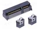 Connector: PCI Express mini; horizontal; SMT; gold-plated; PIN: 52 ATTEND