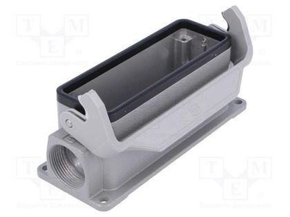 Enclosure: for HDC connectors; Han® B; size 24B; with latch; PG21 HARTING 09300241290