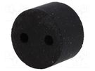 Insert for gland; 2mm; M16; IP54; NBR rubber; Holes no: 2 LAPP