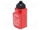 Limit switch; plastic roller Ø9,3mm; NO + NC; 5A; max.240VAC HIGHLY ELECTRIC