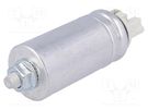 Capacitor: for discharge lamp; 3.6uF; 450VAC; ±4%; Ø31x62mm MIFLEX