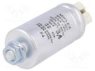 Capacitor: for discharge lamp; 3.4uF; 450VAC; ±4%; Ø31x62mm MIFLEX