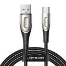 Fast Charging cable Joyroom USB-A to Type-C Star-Light Series 3A 1.2m (black), Joyroom