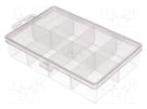 Container: collective; with partitions; polypropylene NEWBRAND