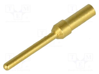 Contact; male; gold-plated; 0.25÷0.52mm2; 24AWG÷20AWG; Han® D-Sub HARTING 09670008576