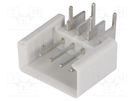 Socket; IDC; male; PIN: 4; angled 90°; THT; tinned; 2.54mm TOMIC
