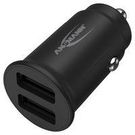IN CAR USB CHARGER, 2 PORT, 2.4A