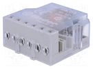 Relay: installation; bistable,impulse; NO; Ucoil: 12VAC; 10A; IP20 FINDER