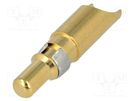 Contact; male; copper alloy; gold-plated; 10AWG÷8AWG; soldering CONEC
