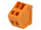 PCB terminal block; angled; 2.54mm; ways: 2; on PCBs; 0.2÷0.5mm2 DEGSON ELECTRONICS