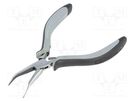 Pliers; curved,half-rounded nose,elongated; ESD C.K
