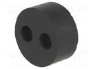Insert for gland; 7mm; M32; IP54; NBR rubber; Holes no: 2 LAPP