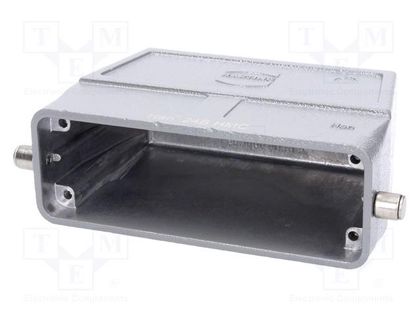 Enclosure: for HDC connectors; Han® HMC; size 24B; for cable HARTING 09302240803