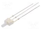 LED; 2mm; red/yellow; bicolour; 330÷500mcd; 90°; Front: flat; anode OPTOSUPPLY