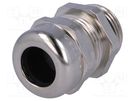 Cable gland; with earthing; M20; 1.5; IP68; brass LAPP