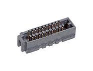 CONNECTOR, STACKING, RCPT, 40POS, 4ROW