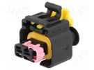 Connector: automotive; C 280; female; plug; for cable; PIN: 2 MTA