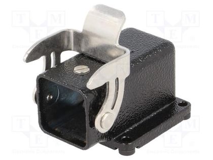 Enclosure: for HDC connectors; Han® M; size 3A; with latch HARTING 09370030811
