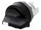 Switch: rotary; 22mm; Stabl.pos: 1; black; none; IP66; prominent ABB