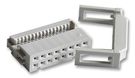 SOCKET, IDC, WITH S/RELIEF, 10WAY
