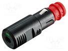 Cigarette lighter plug; screw terminal; 16A; Sup.volt: 12÷24VDC PRO CAR
