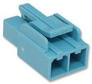CONNECTOR HOUSING, RCPT, 4POS, 6.2MM