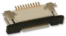 CONNECTOR, FFC/FPC, 10POS, 1ROW, 0.5MM