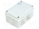 Enclosure: junction box; X: 70mm; Y: 105mm; Z: 50mm; wall mount; IP55 ABB