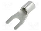 Tip: fork; M4; 4÷6mm2; crimped; for cable; non-insulated; tinned BM GROUP