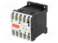 Contactor: 3-pole; NO x3; Auxiliary contacts: NO; 230VAC; 9A; DIN LOVATO ELECTRIC