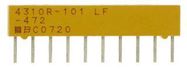 RESISTOR, ISOLATED RESISTOR NETWORK, 4, 120 OHM, 0.02, SIP