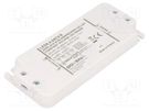 Power supply: switched-mode; LED; 8.4W; 24VDC; 0.35A; 185÷265VAC GOVENA
