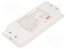 Power supply: switched-mode; LED; 15W; 24VDC; 0.63A; 185÷265VAC GOVENA