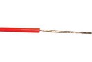 TEST PROD WIRE, 100FT, 18AWG, COPPER, RED, 5KV